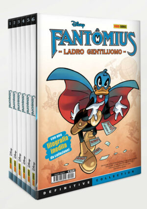 Fantomius Cofanetto Pieno (Vol. 1-6) - Con Litografia da Collezione - Panini Comics - Italiano