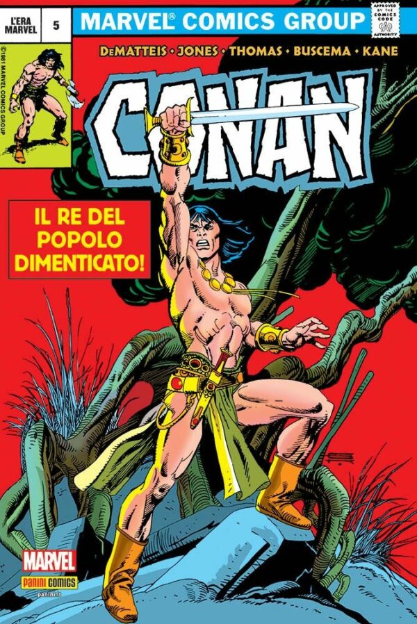 Conan il Barbaro - L'Era Marvel Vol. 5 - Conan Omnibus - Panini Comics - Italiano