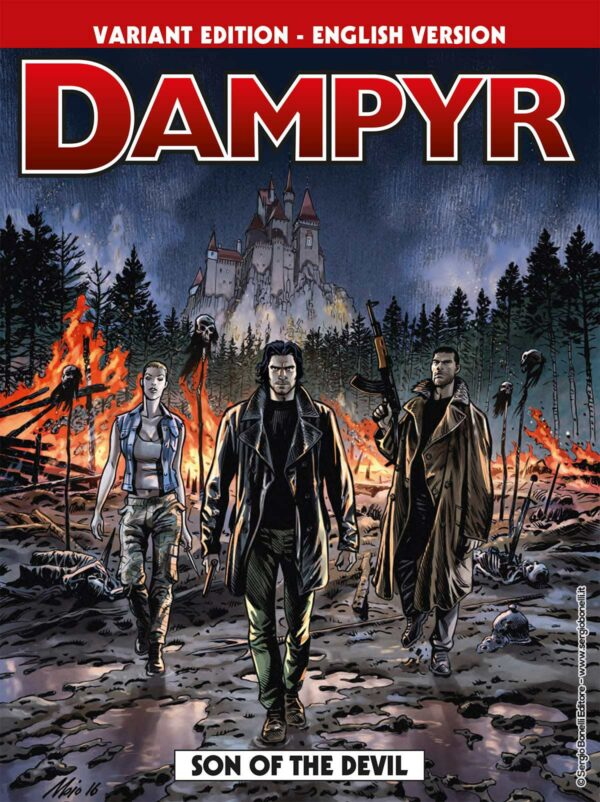 Dampyr - Son of the Devil - Variant English Version - Sergio Bonelli Editore - Italiano