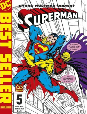 Superman di John Byrne 5 - DC Best Seller Nuova Serie 5 - Panini Comics - Italiano