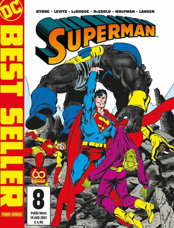 Superman di John Byrne 8 - DC Best Seller Nuova Serie 8 - Panini Comics - Italiano