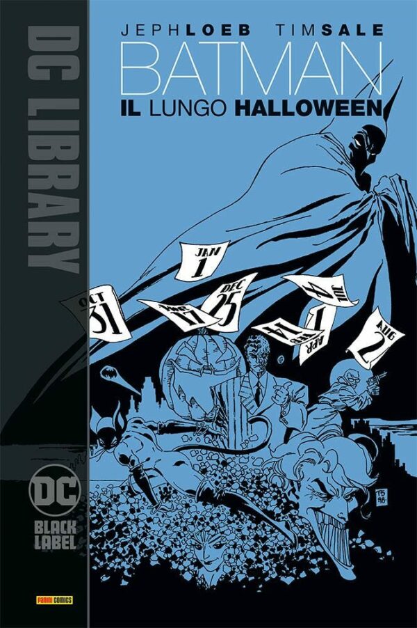 Batman - Il Lungo Halloween - DC Black Label Library - Panini Comics - Italiano