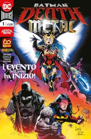 Batman - Death Metal 1 - DC Crossover 7 - Panini Comics - Italiano