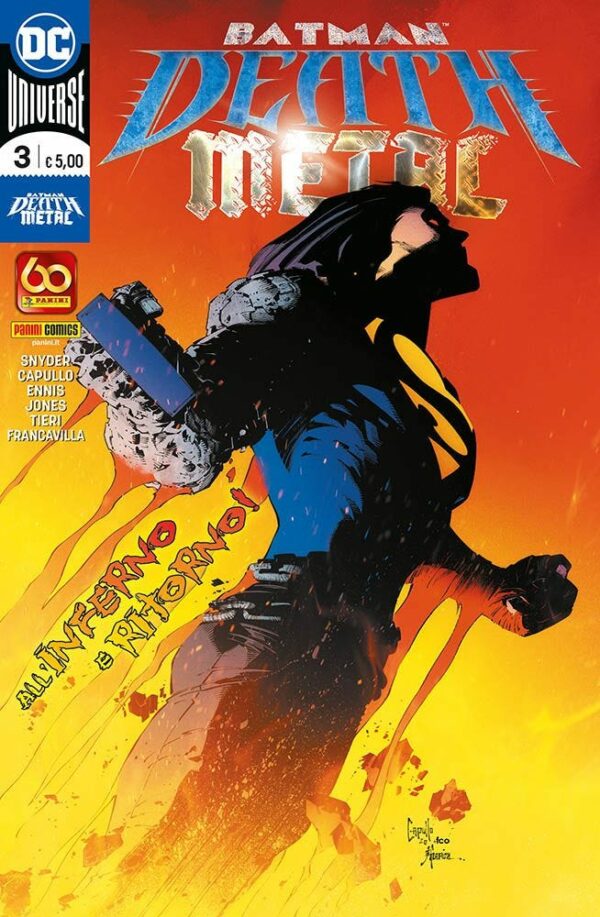 Batman - Death Metal 3 - DC Crossover 9 - Panini Comics - Italiano