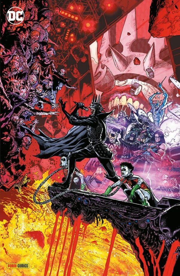 Batman - Death Metal 7 - Variant Metal - DC Crossover 13 - Panini Comics - Italiano
