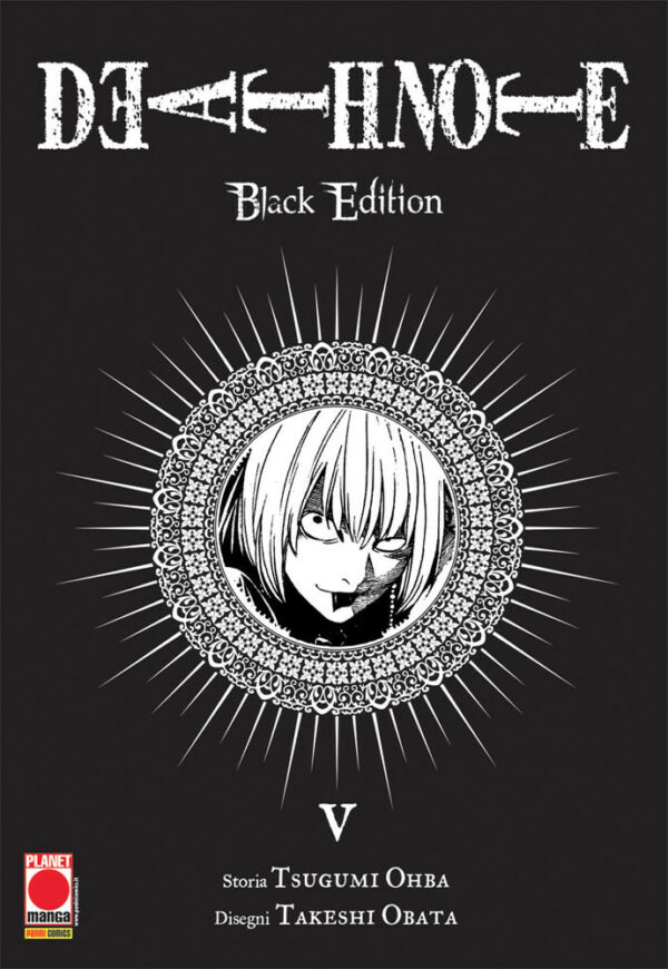 Death Note Black Edition 5 - Terza Ristampa - Panini Comics - Italiano
