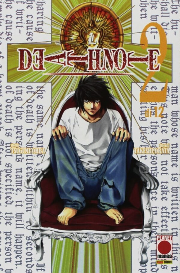 Death Note 2 - Undicesima Ristampa - Panini Comics - Italiano