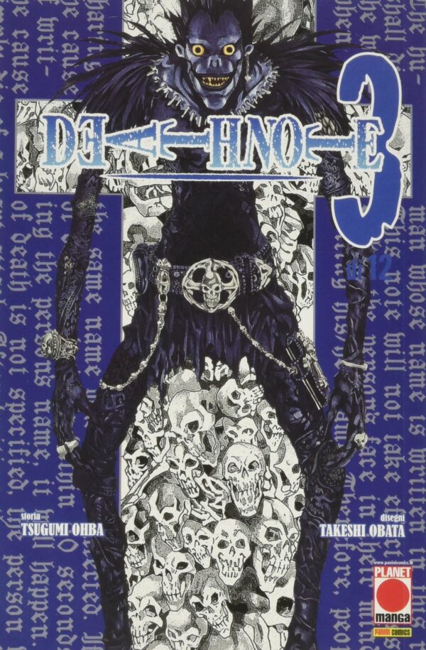Death Note 3 - Nona Ristampa - Panini Comics - Italiano