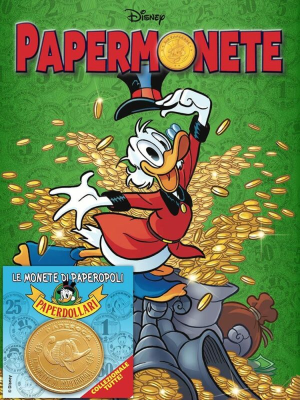 Papermonete - Con Moneta di Paperoga - Disney Mix 9 - Panini Comics - Italiano