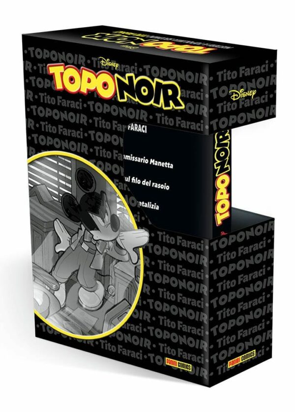 Toponoir - Misteri a Topolinia Secondo Tito Faraci Vol. 1 + Cofanetto - Disney Special Events 22 - Panini Comics - Italiano