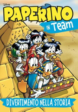 Paperino in Team - Paperi nella Storia - Disney Team 88 - Panini Comics - Italiano