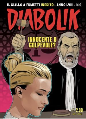 Diabolik Anno LVIII - 9 - Innocente o Colpevole? - Italiano