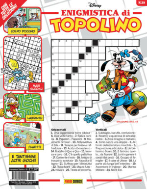 Enigmistica di Topolino 39 - Panini Comics - Italiano