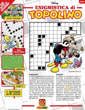 Enigmistica di Topolino 45 - Panini Comics - Italiano
