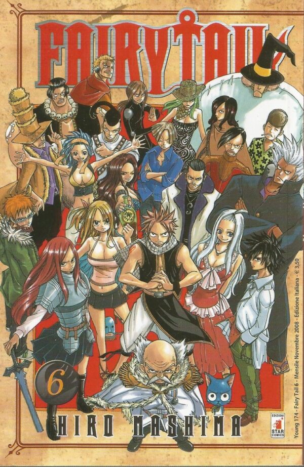 Fairy Tail 6 - Young 174 - Edizioni Star Comics - Italiano
