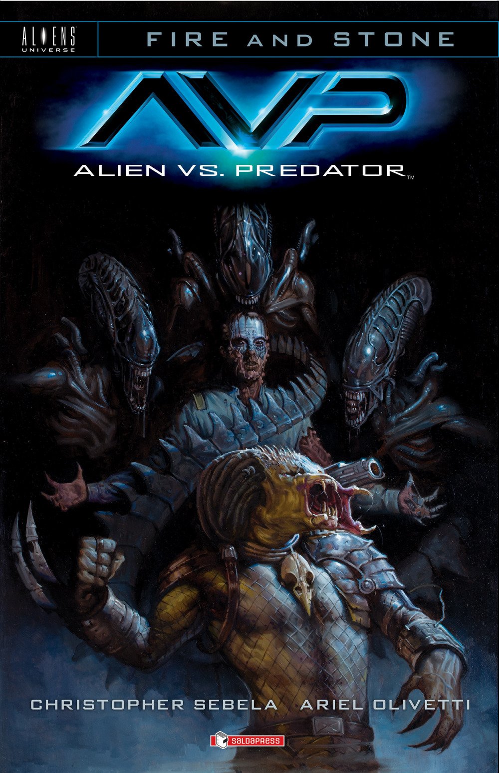 Immagine di Fire and Stone Vol. 3 – Alien Vs. Predator – Saldapress – Italiano