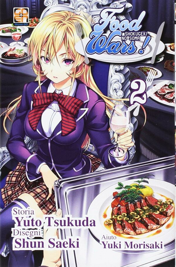 Food Wars 2 - Seconda Ristampa - Young Collection 28 - Goen - Italiano