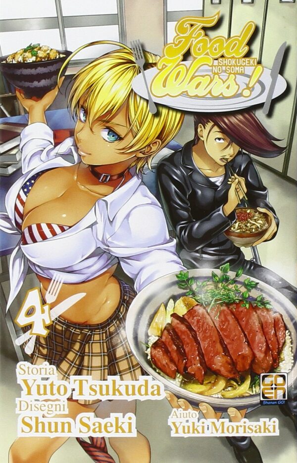 Food Wars 4 - Young Collection 37 - Goen - Italiano