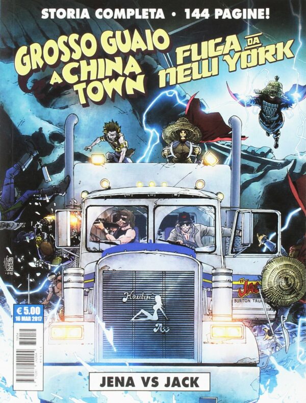 Grosso Guaio a China Town / Fuga da New York 1 - Jena VS Jack - Cosmo Serie Blu 54 - Editoriale Cosmo - Italiano