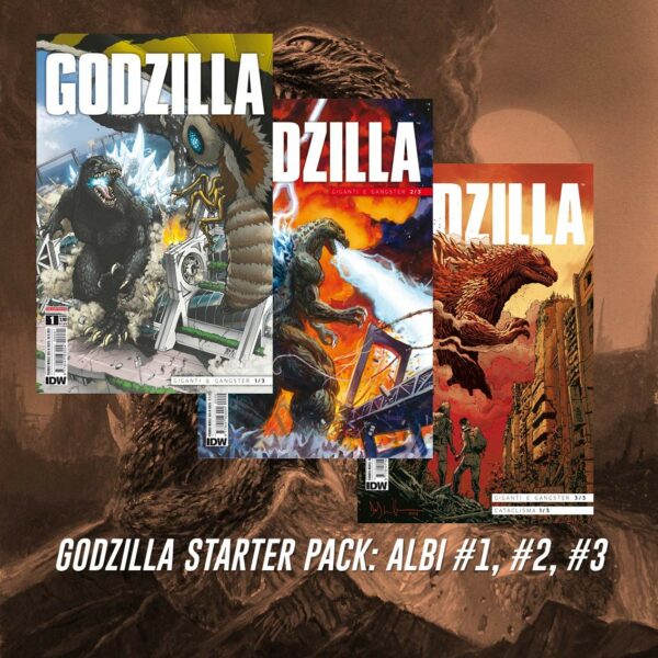 Godzilla Starter Pack (1-3) - Saldapress - Italiano