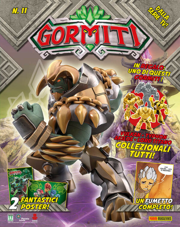 Gormiti Magazine 11 - Panini Comics - Italiano