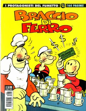 I Protagonisti del Fumetto 12 - Braccio di Ferro - I Grandi Maestri 56 - Editoriale Cosmo - Italiano