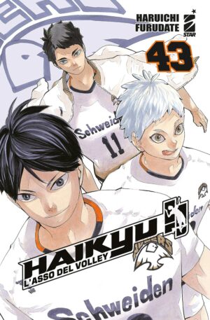 Haikyu!! - L'Asso del Volley 43 - Target 109 - Edizioni Star Comics - Italiano