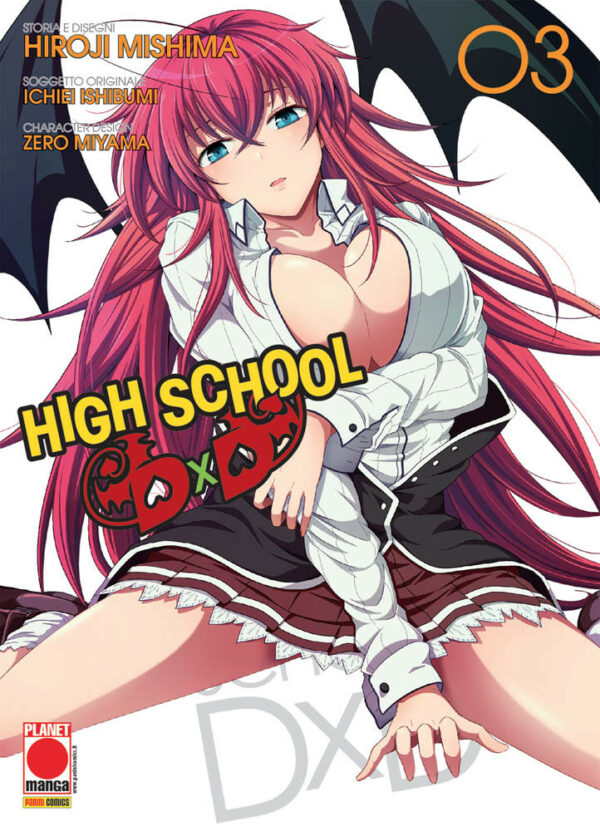 High School DxD 3 - Prima Ristampa - Panini Comics - Italiano