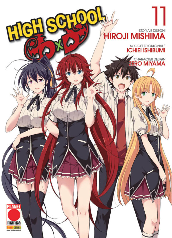 High School DxD 11 - Manga Mega 34 - Panini Comics - Italiano