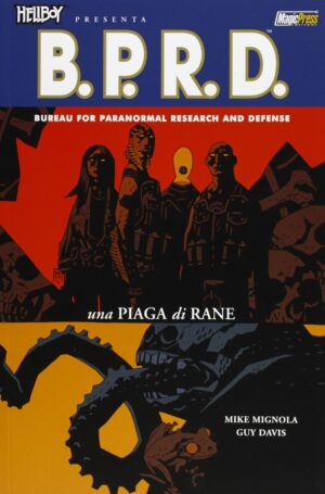 Hellboy Presenta B.P.R.D 3 - Una Piaga di Rane - Magic Press - Italiano