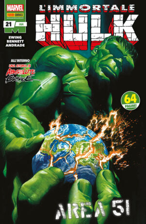 L'Immortale Hulk 21 - Hulk e i Difensori 64 - Panini Comics - Italiano