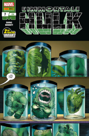 L'Immortale Hulk 7 - Prima Ristampa - Hulk e i Difensori 50 - Panini Comics - Italiano