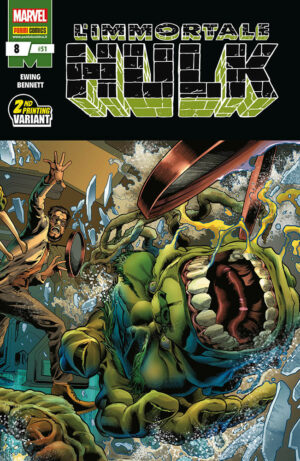 L'Immortale Hulk 8 - Prima Ristampa - Hulk e i Difensori 51 - Panini Comics - Italiano