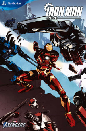 Iron Man 2020 5 - Variant Square Enix Marvel's Avengers - Iron Man 87 - Panini Comics - Italiano