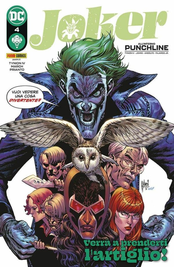 Joker 4 - Verrà a Prenderti l'Artiglio! - Panini Comics - Italiano