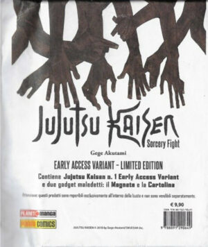 Jujutsu Kaisen - Sorcery Fight 1 - Early Access Variant - Manga Hero 35 - Panini Comics - Italiano