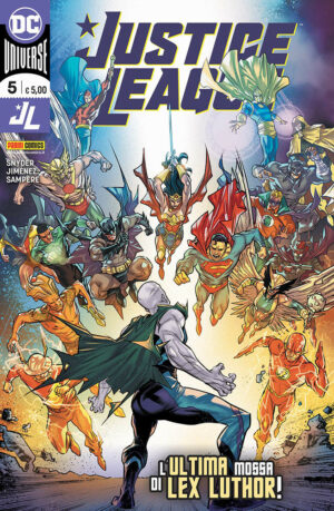 Justice League 5 - L'Ultima Mossa di Lex Luthor - Panini Comics - Italiano
