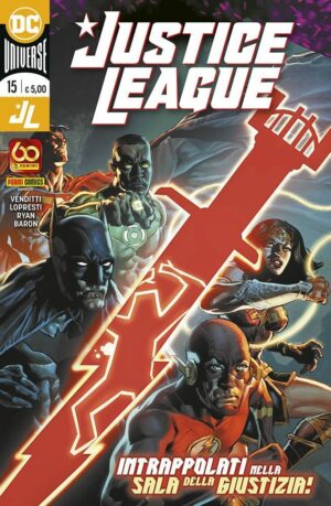 Justice League 15 - Intrappolati nella Sala della Giustizia! - Panini Comics - Italiano