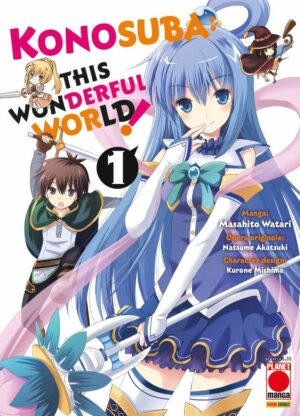 Konosuba! - This Wonderful World 1 - Capolavori Manga 143 - Panini Comics - Italiano