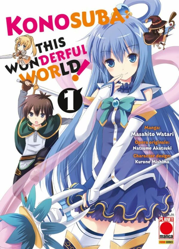 Konosuba! - This Wonderful World 1 - Capolavori Manga 143 - Panini Comics - Italiano