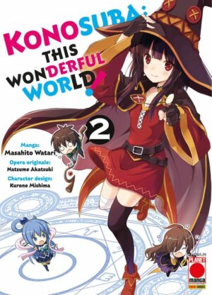 Konosuba! - This Wonderful World 2 - Capolavori Manga 144 - Panini Comics - Italiano