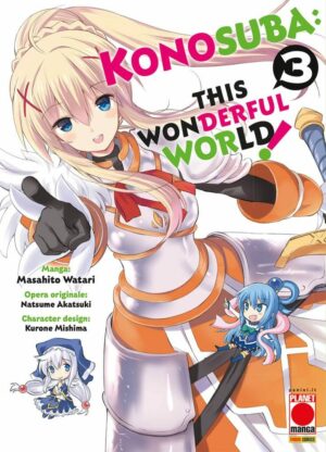 Konosuba! - This Wonderful World 3 - Capolavori Manga 145 - Panini Comics - Italiano