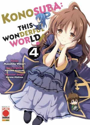 Konosuba! - This Wonderful World 4 - Capolavori Manga 146 - Panini Comics - Italiano