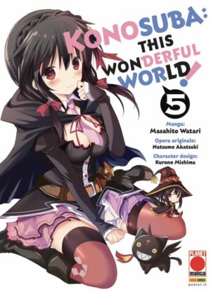 Konosuba! - This Wonderful World 5 - Capolavori Manga 147 - Panini Comics - Italiano
