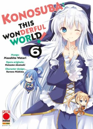 Konosuba! - This Wonderful World 6 - Capolavori Manga 148 - Panini Comics - Italiano