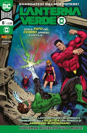 Lanterna Verde 8 - Hyperman: Ricercato Vivo o Morto! - Panini Comics - Italiano