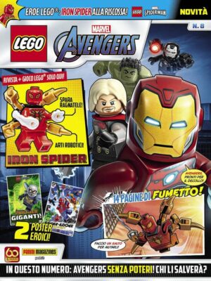 LEGO Avengers Magazine 8 - Panini Comics - Italiano