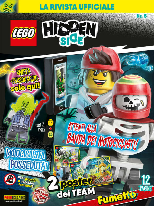 LEGO Hidden Side 5 - Panini Power 8 - Panini Comics - Italiano