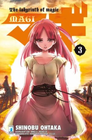 Magi The Labyrinth of Magic 3 - Starlight 230 - Edizioni Star Comics - Italiano