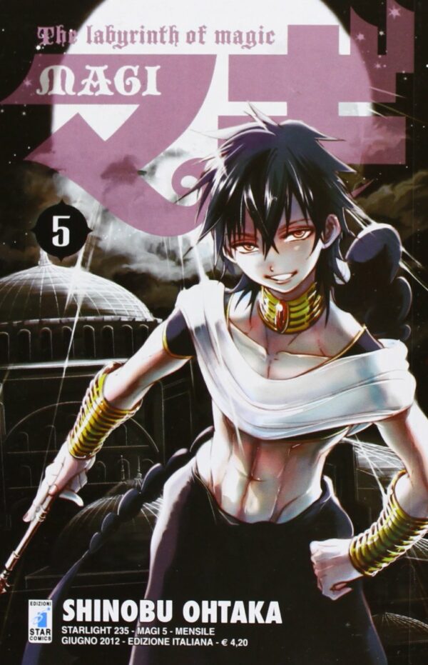 Magi The Labyrinth of Magic 5 - Starlight 235 - Edizioni Star Comics - Italiano